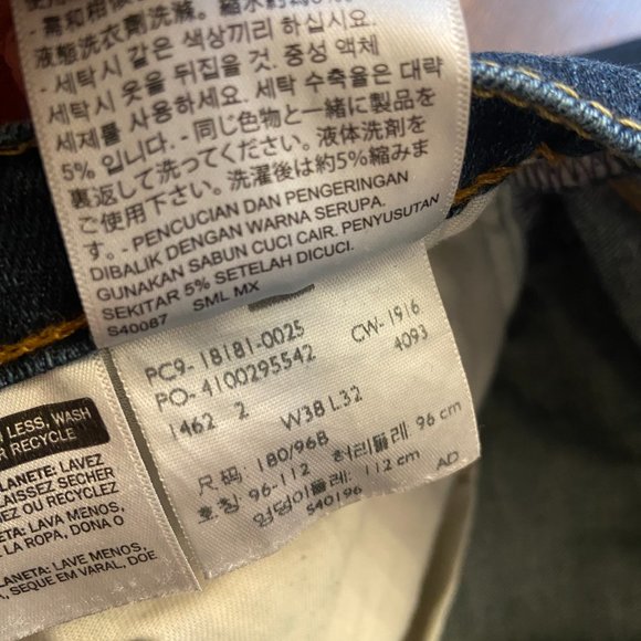 Levi's 541 Athletic Taper Jeans -38x32 - Picture 5 of 10